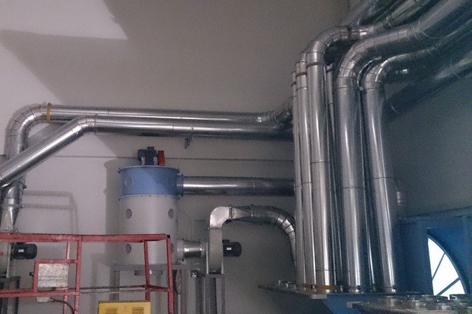 havalandırma kanalı yuvarlak boru